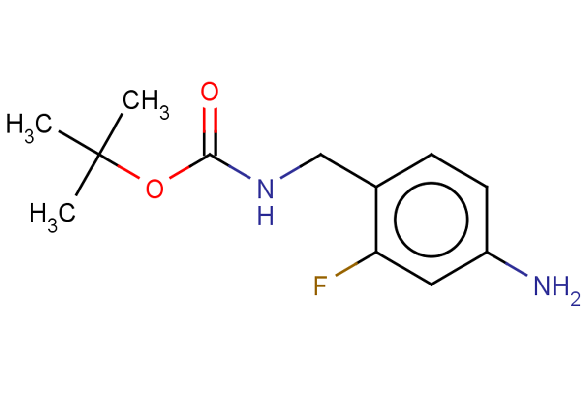 tert-butyl N-[(4-amino-2-fluorophenyl)methyl]carbamate
