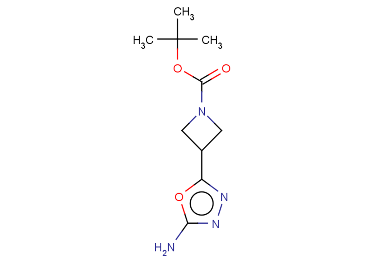 tert-butyl 3-(5-amino-1,3,4-oxadiazol-2-yl)azetidine-1-carboxylate