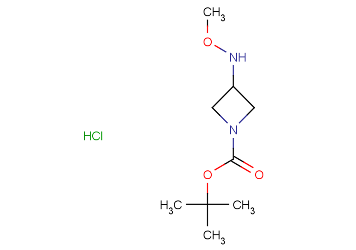 tert-butyl 3-(methoxyamino)azetidine-1-carboxylate hydrochloride