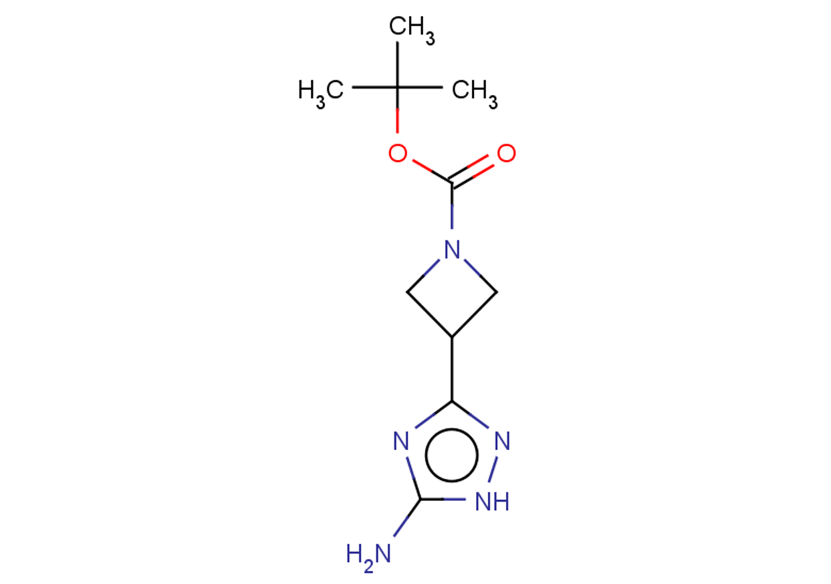 tert-butyl 3-(5-amino-1H-1,2,4-triazol-3-yl)azetidine-1-carboxylate