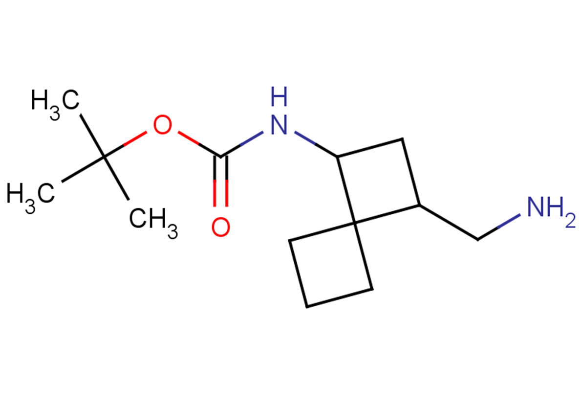 tert-butyl N-[3-(aminomethyl)spiro[3.3]heptan-1-yl]carbamate