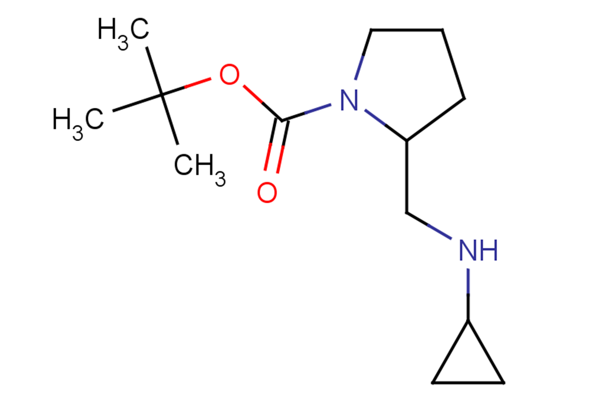 tert-butyl 2-[(cyclopropylamino)methyl]pyrrolidine-1-carboxylate