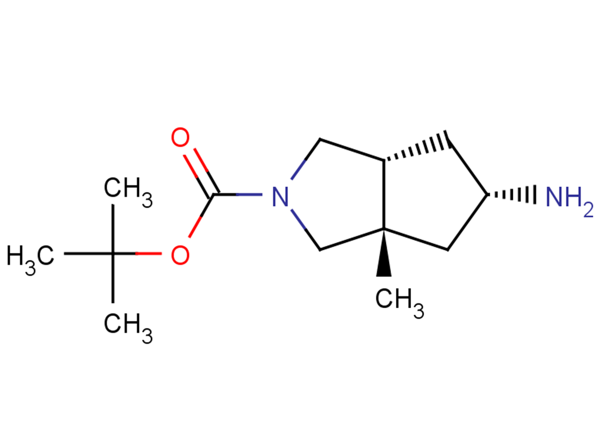 tert-butyl (3aS,5S,6aR)-5-amino-3a-methyl-octahydrocyclopenta[c]pyrrole-2-carboxylate