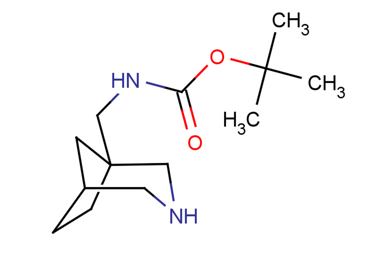 tert-butyl N-{3-azabicyclo[3.2.1]octan-1-ylmethyl}carbamate
