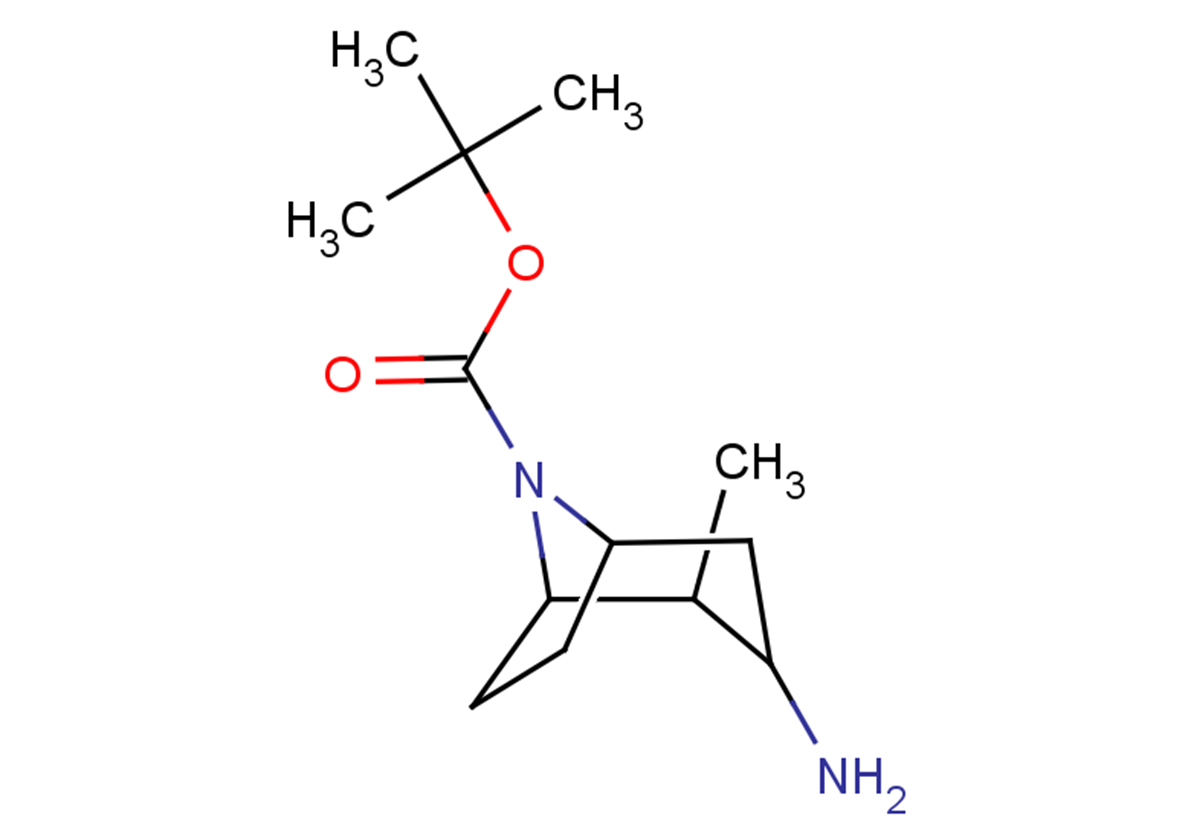 tert-butyl 3-amino-2-methyl-8-azabicyclo[3.2.1]octane-8-carboxylate