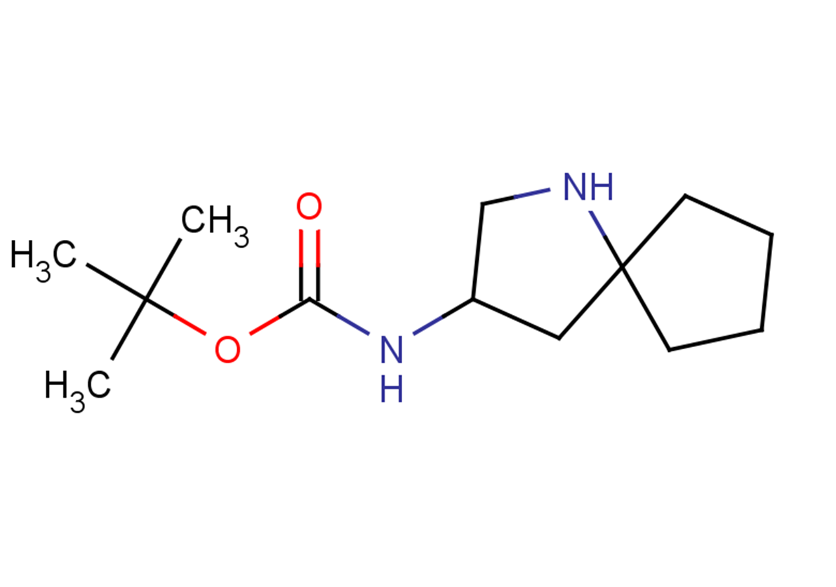 tert-butyl N-{1-azaspiro[4.4]nonan-3-yl}carbamate