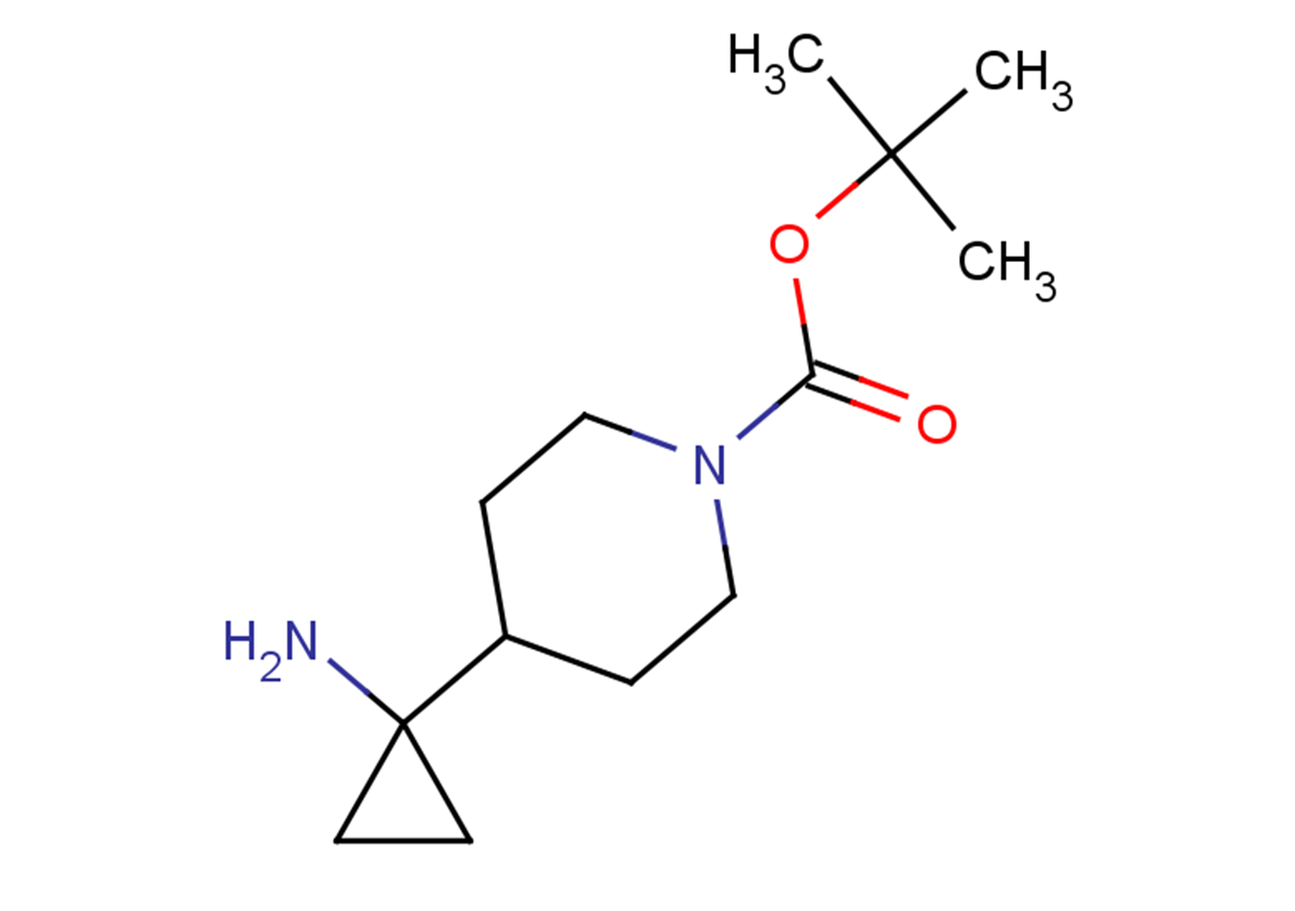 tert-butyl 4-(1-aminocyclopropyl)piperidine-1-carboxylate