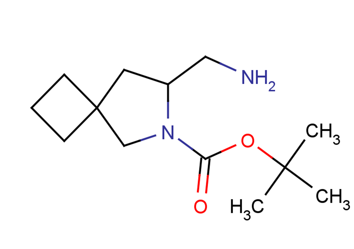 tert-butyl 7-(aminomethyl)-6-azaspiro[3.4]octane-6-carboxylate