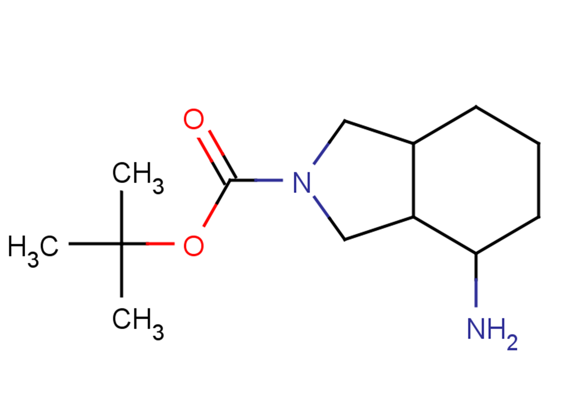 tert-butyl 4-amino-octahydro-1H-isoindole-2-carboxylate