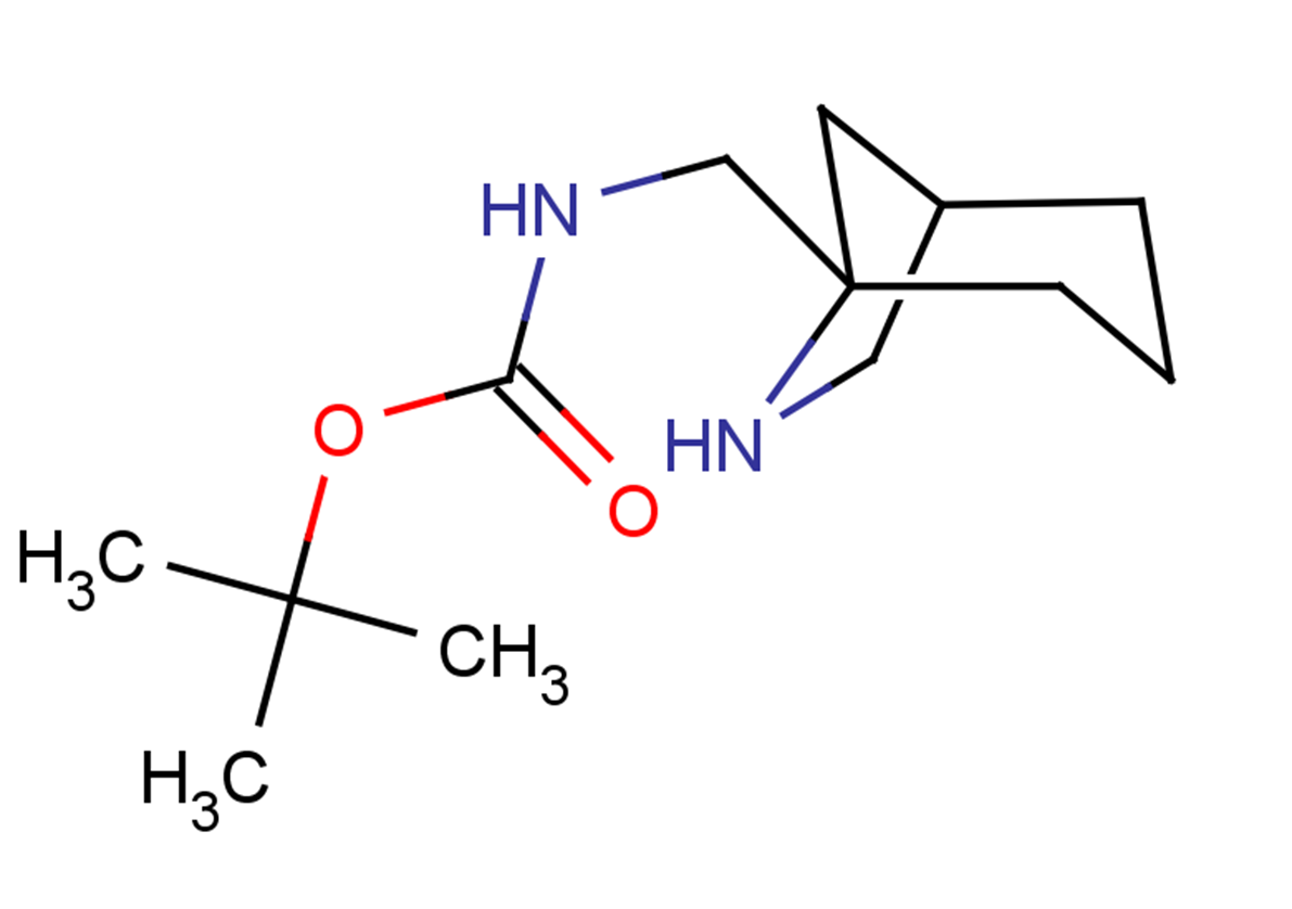 tert-butyl N-{6-azabicyclo[3.2.1]octan-5-ylmethyl}carbamate