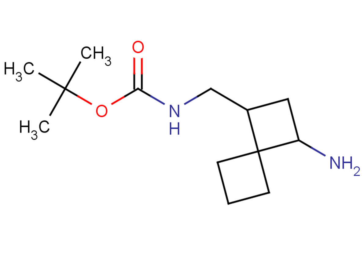 tert-butyl N-({3-aminospiro[3.3]heptan-1-yl}methyl)carbamate