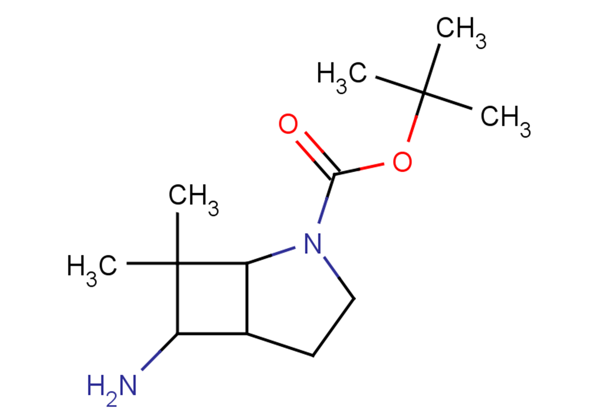 tert-butyl 6-amino-7,7-dimethyl-2-azabicyclo[3.2.0]heptane-2-carboxylate