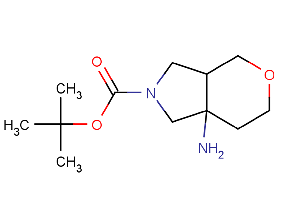 tert-butyl 7a-amino-octahydropyrano[3,4-c]pyrrole-2-carboxylate
