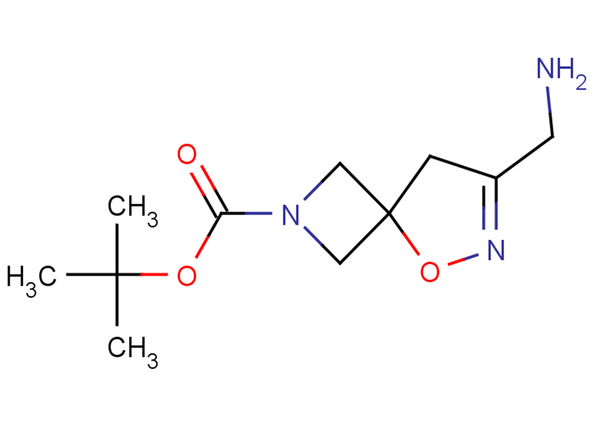 tert-butyl 7-(aminomethyl)-5-oxa-2,6-diazaspiro[3.4]oct-6-ene-2-carboxylate