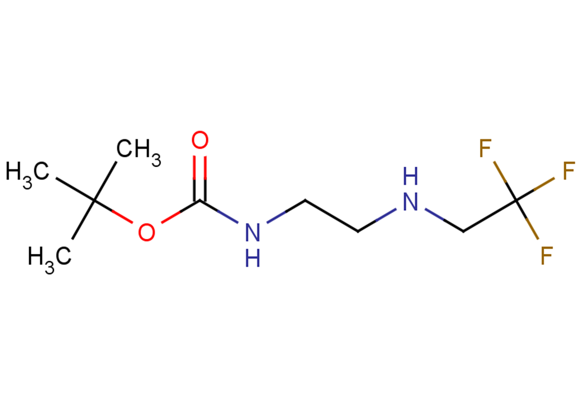 tert-butyl N-{2-[(2,2,2-trifluoroethyl)amino]ethyl}carbamate