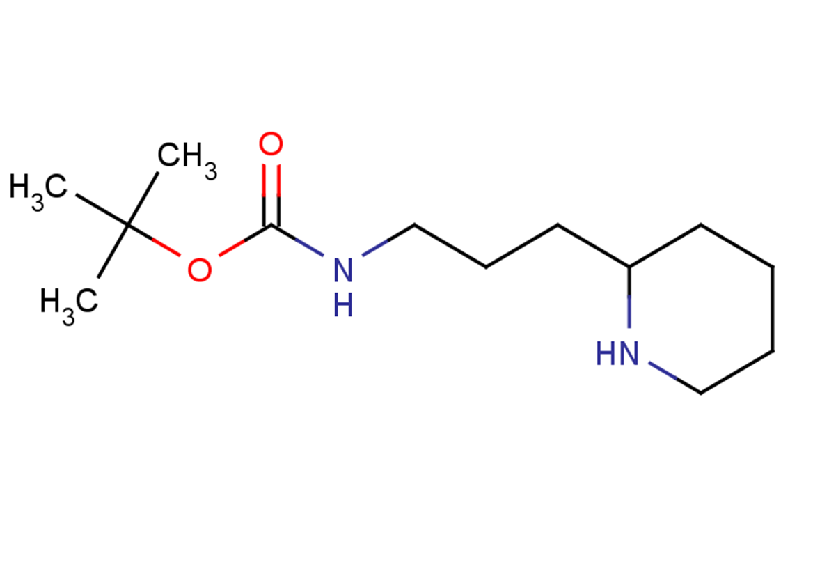 tert-butyl N-[3-(piperidin-2-yl)propyl]carbamate