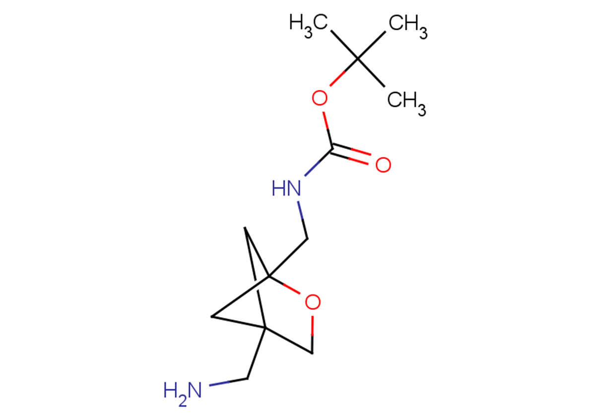 tert-butyl N-{[4-(aminomethyl)-2-oxabicyclo[2.1.1]hexan-1-yl]methyl}carbamate