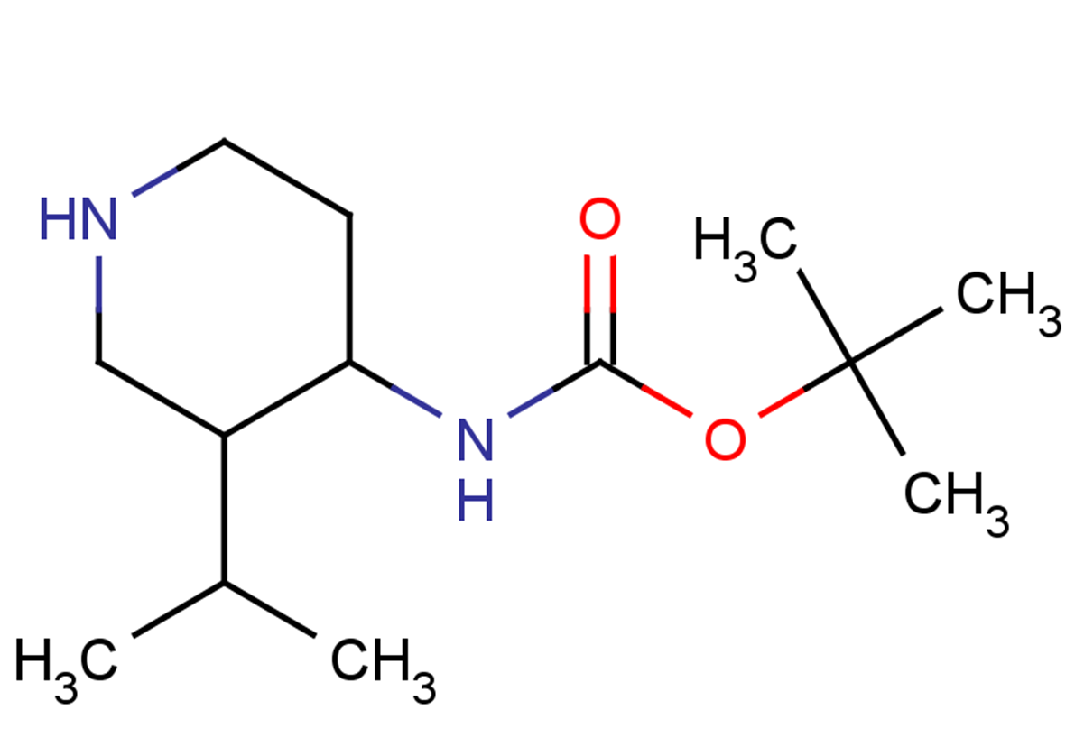 tert-butyl N-[3-(propan-2-yl)piperidin-4-yl]carbamate