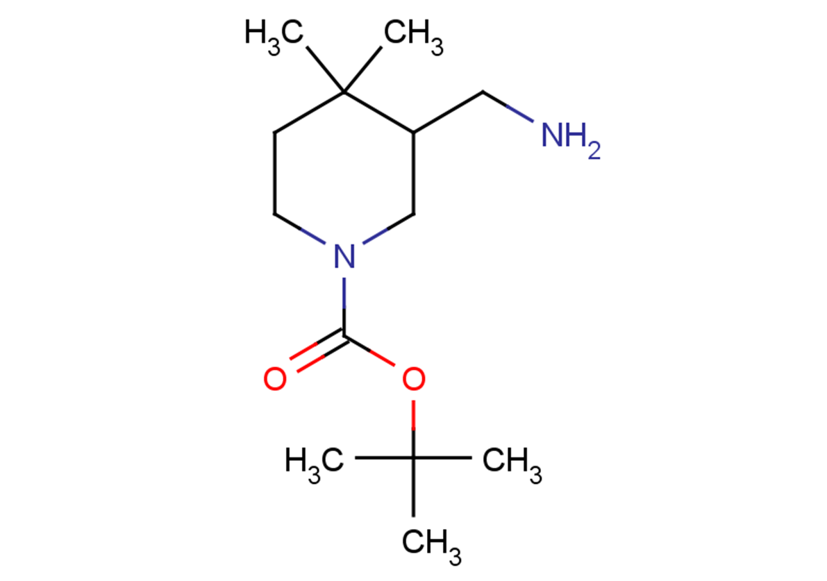 tert-butyl 3-(aminomethyl)-4,4-dimethylpiperidine-1-carboxylate