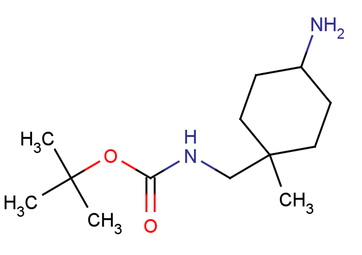 tert-butyl N-[(4-amino-1-methylcyclohexyl)methyl]carbamate
