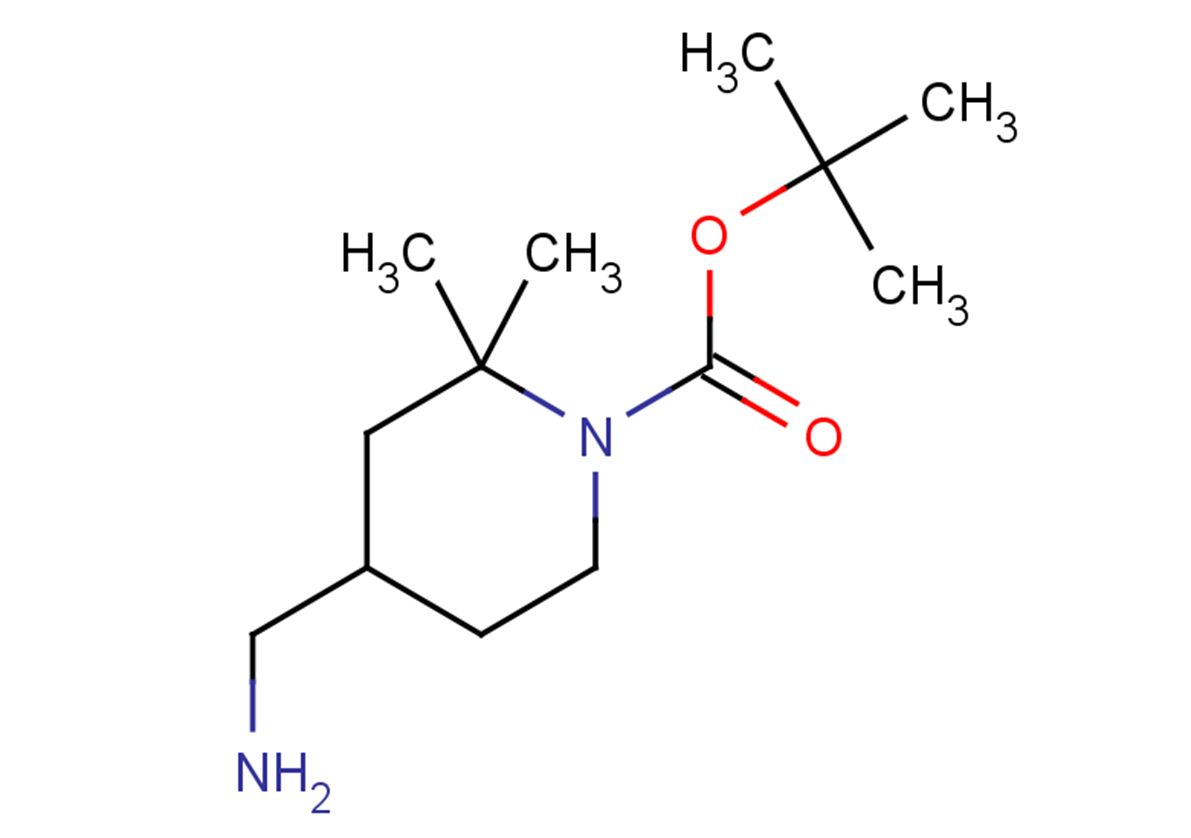 tert-butyl 4-(aminomethyl)-2,2-dimethylpiperidine-1-carboxylate