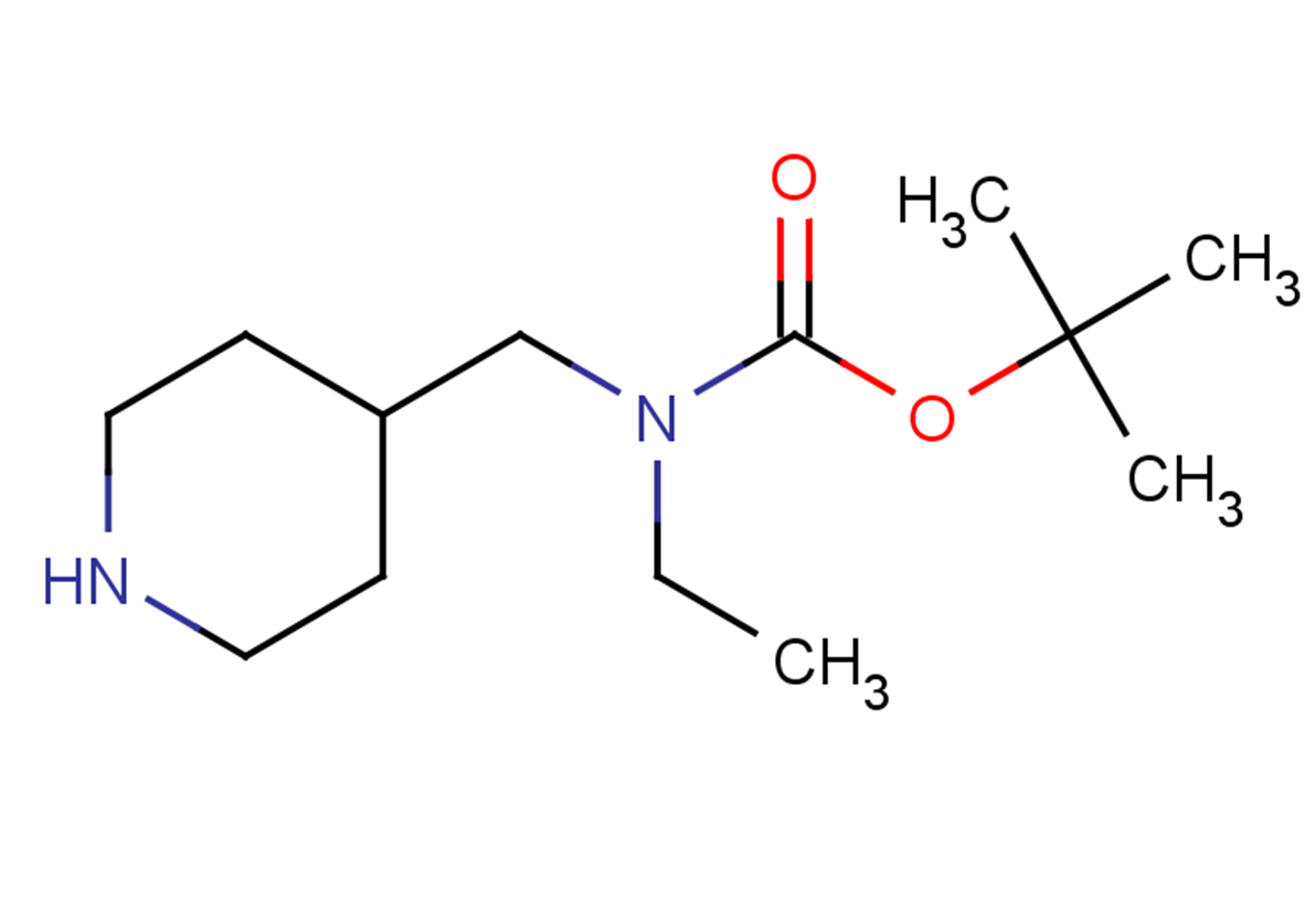 tert-butyl N-ethyl-N-(piperidin-4-ylmethyl)carbamate
