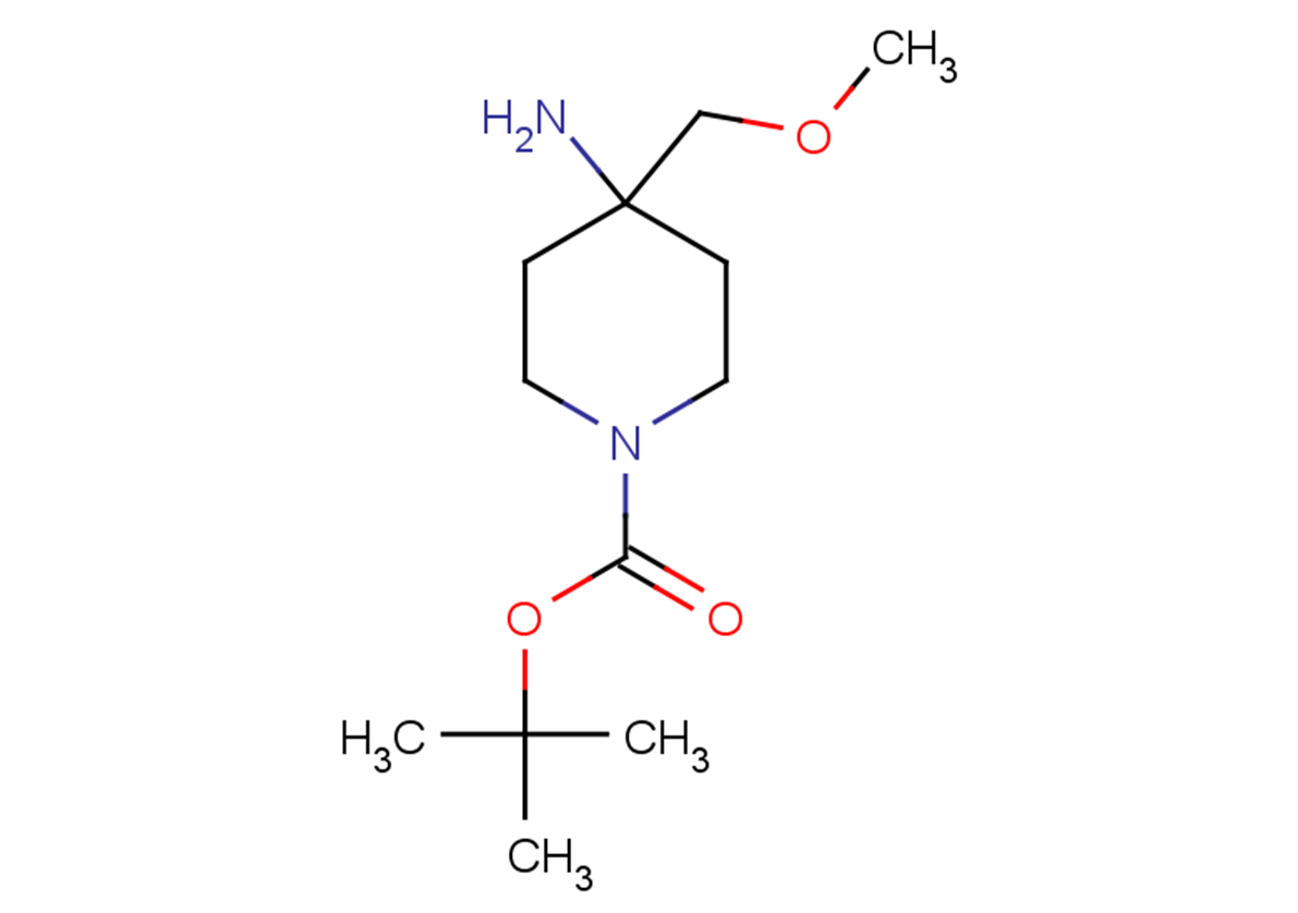 tert-butyl 4-amino-4-(methoxymethyl)piperidine-1-carboxylate