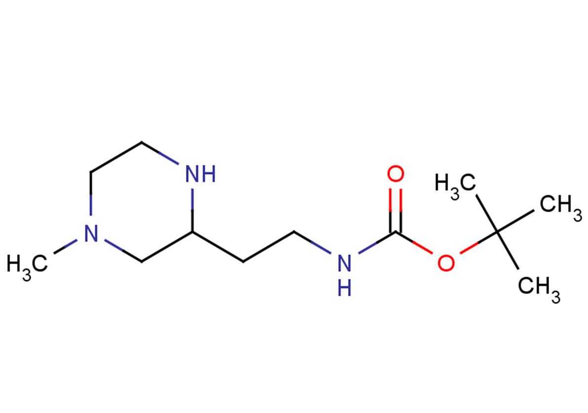 tert-butyl N-[2-(4-methylpiperazin-2-yl)ethyl]carbamate