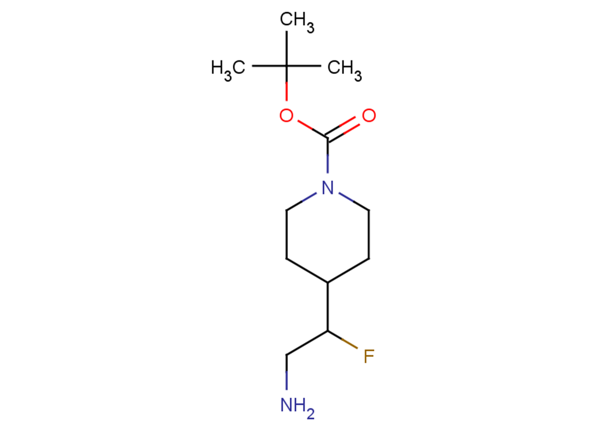 tert-butyl 4-(2-amino-1-fluoroethyl)piperidine-1-carboxylate