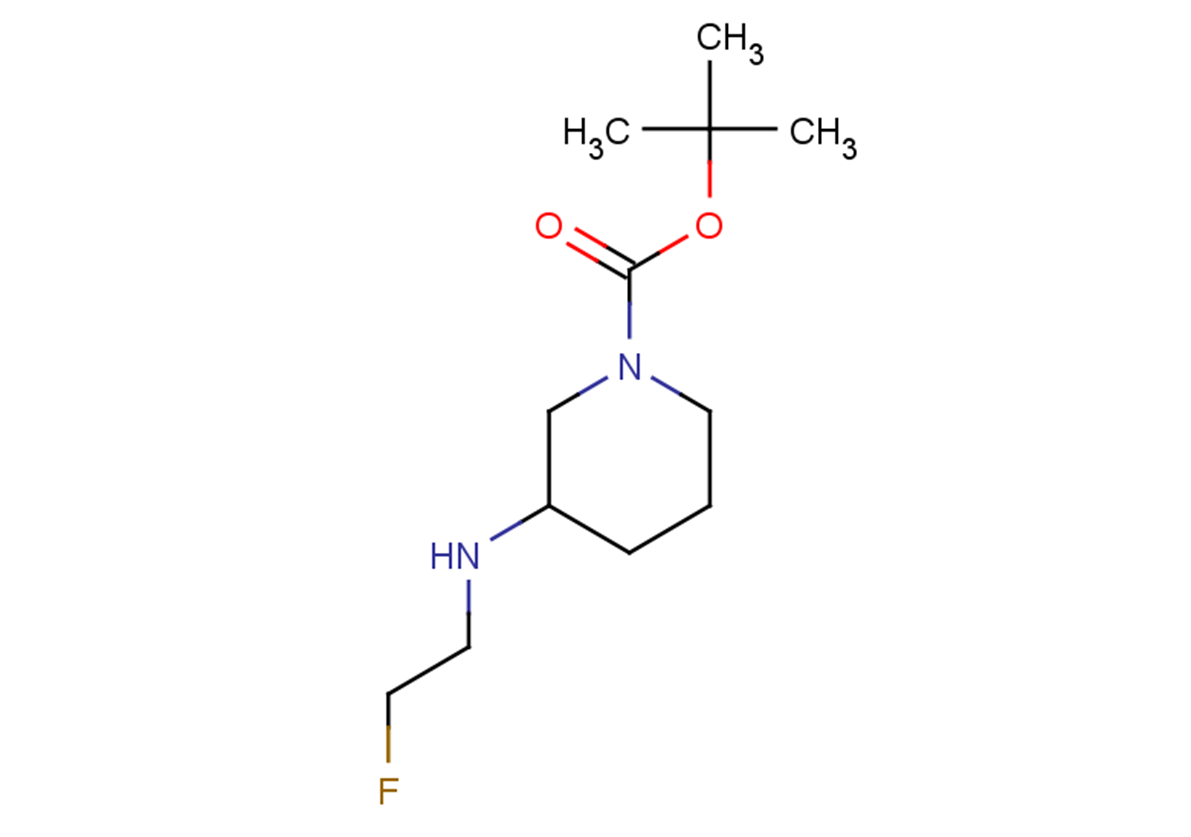 tert-butyl 3-[(2-fluoroethyl)amino]piperidine-1-carboxylate