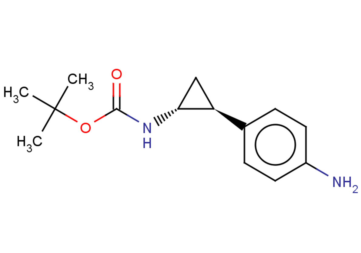 tert-butyl N-[(1R,2S)-2-(4-aminophenyl)cyclopropyl]carbamate