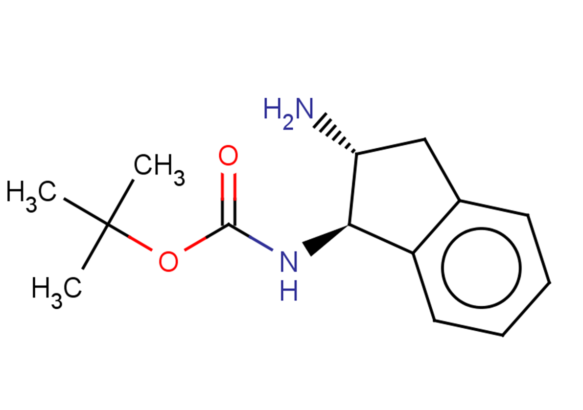 tert-butyl N-[(1R,2R)-2-amino-2,3-dihydro-1H-inden-1-yl]carbamate