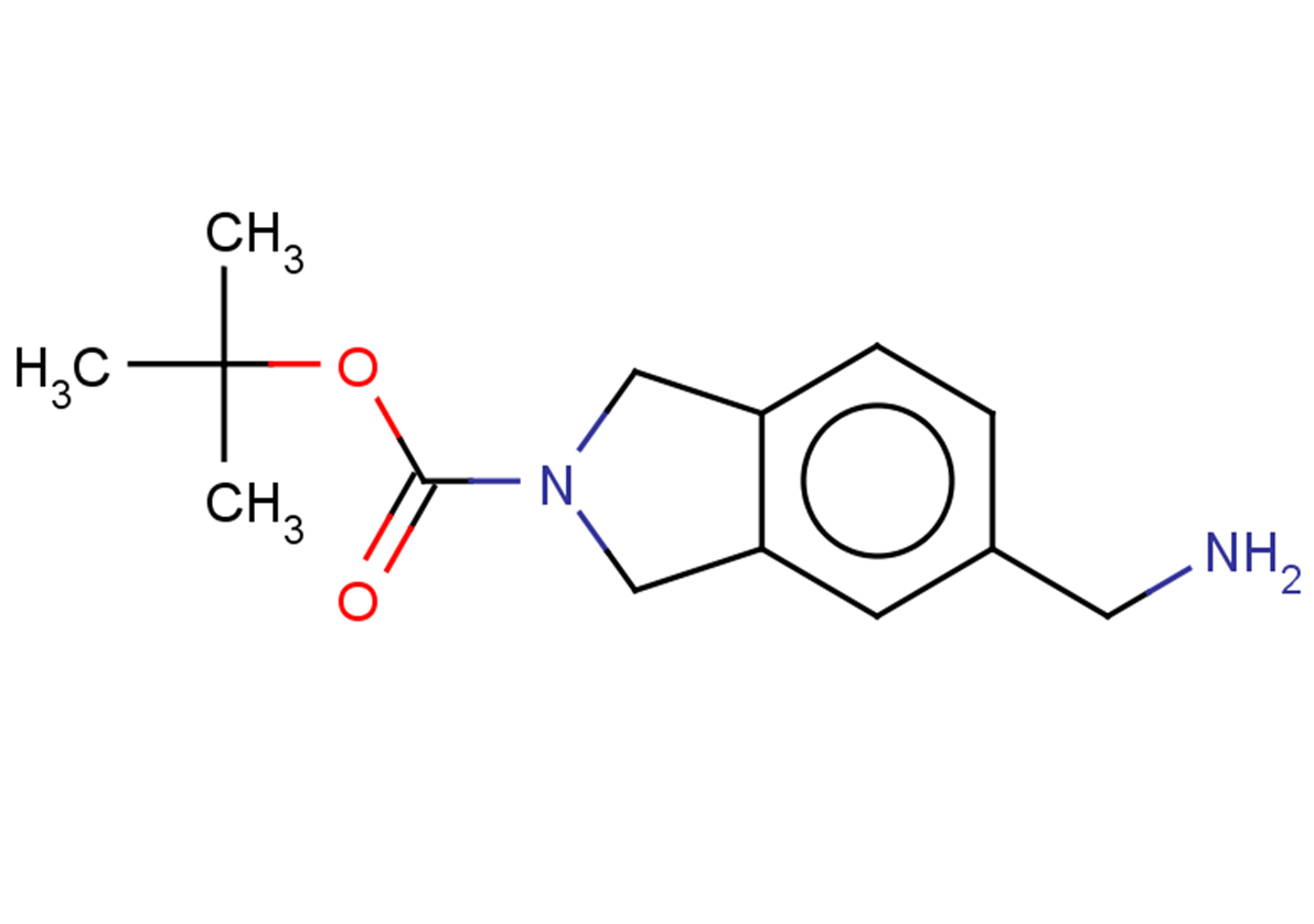 tert-butyl 5-(aminomethyl)-2,3-dihydro-1H-isoindole-2-carboxylate