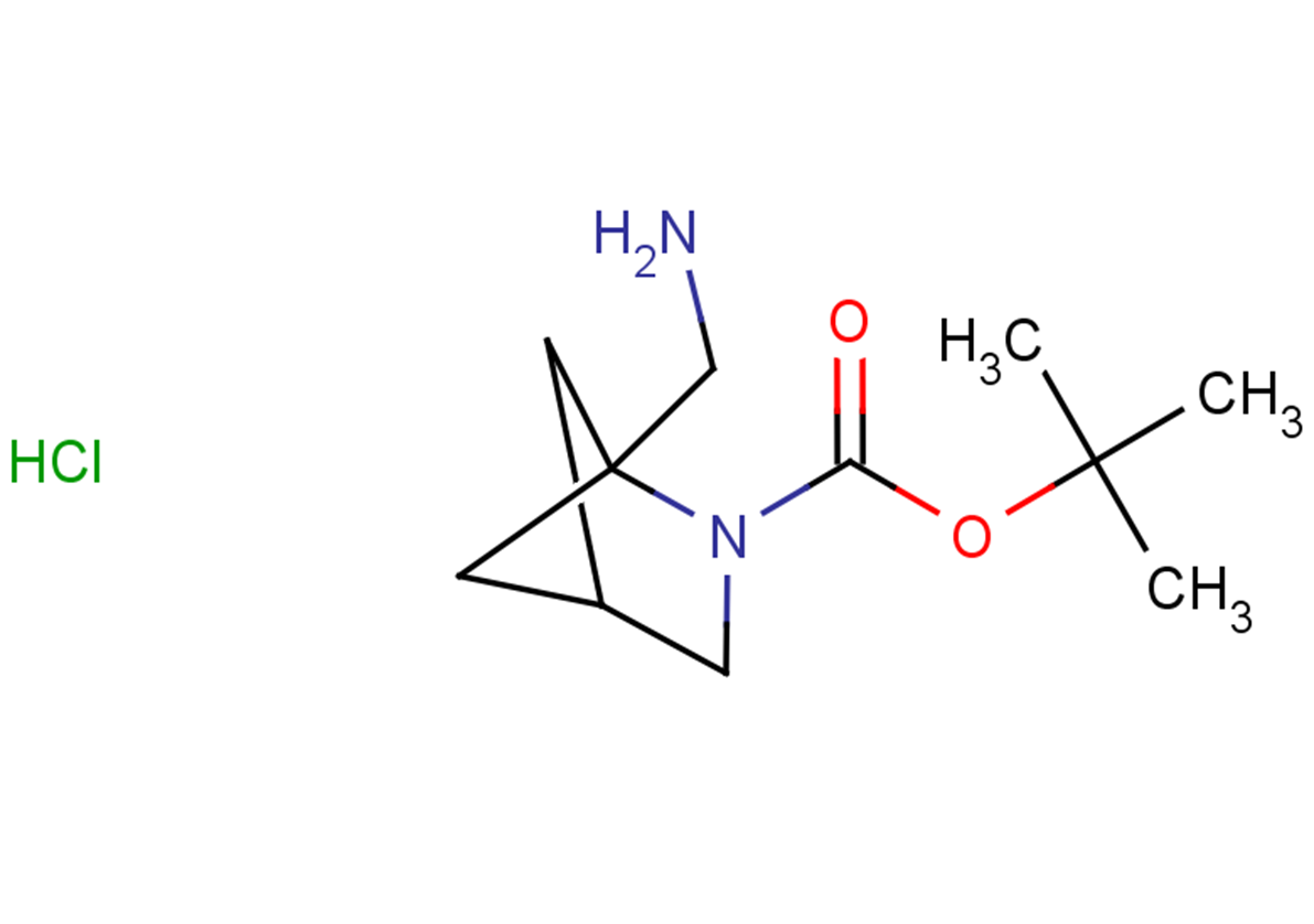 tert-butyl 1-(aminomethyl)-2-azabicyclo[2.1.1]hexane-2-carboxylate hydrochloride
