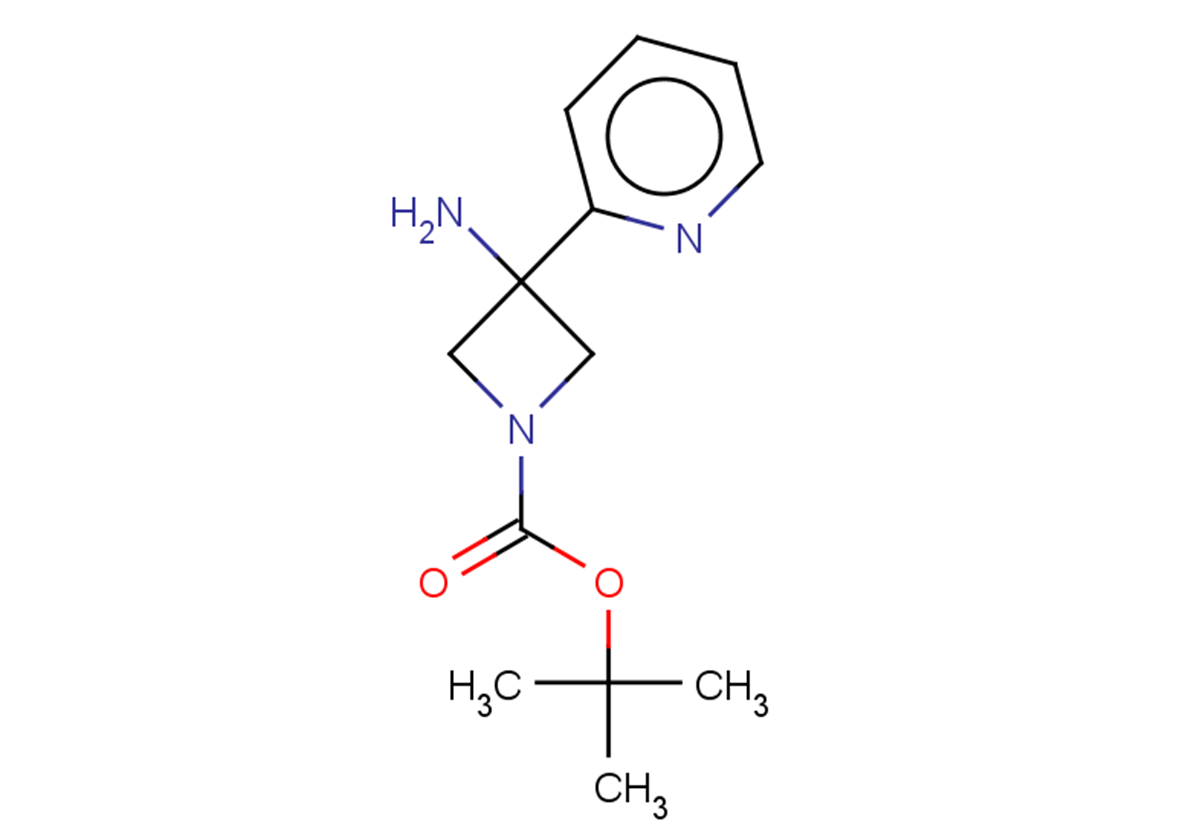 tert-butyl 3-amino-3-(pyridin-2-yl)azetidine-1-carboxylate