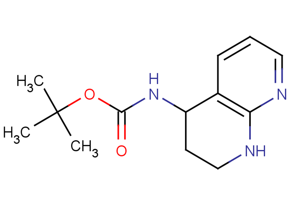 tert-butyl N-(1,2,3,4-tetrahydro-1,8-naphthyridin-4-yl)carbamate