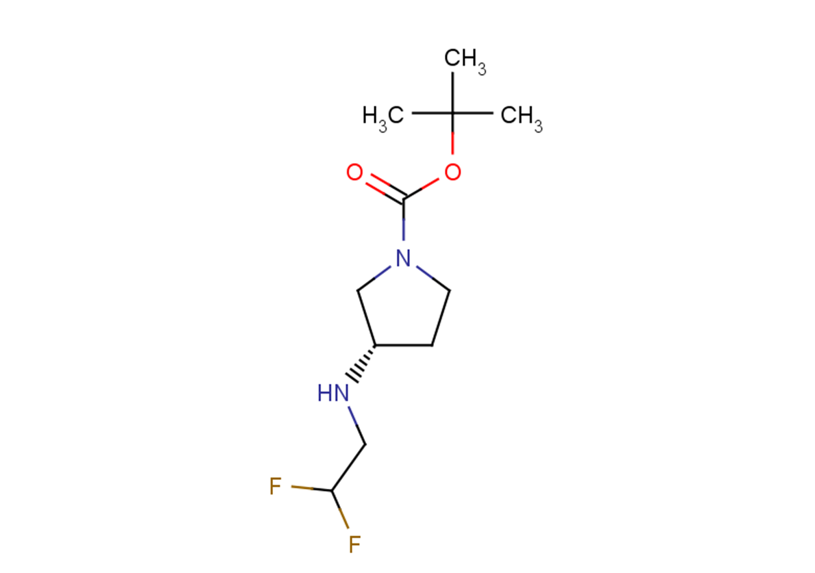 tert-butyl (3S)-3-[(2,2-difluoroethyl)amino]pyrrolidine-1-carboxylate