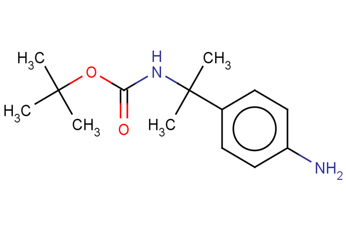 tert-butyl N-[2-(4-aminophenyl)propan-2-yl]carbamate