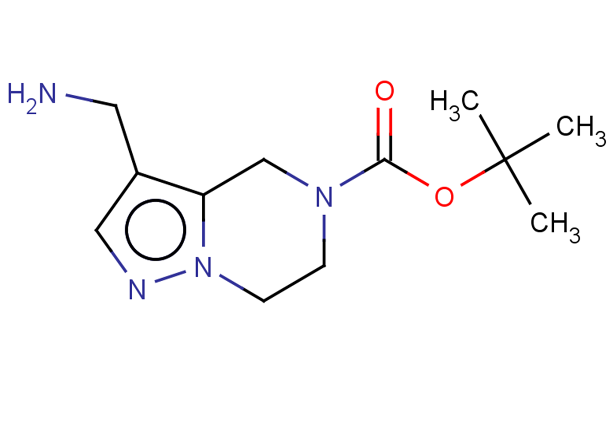 tert-butyl 3-(aminomethyl)-4H,5H,6H,7H-pyrazolo[1,5-a]pyrazine-5-carboxylate