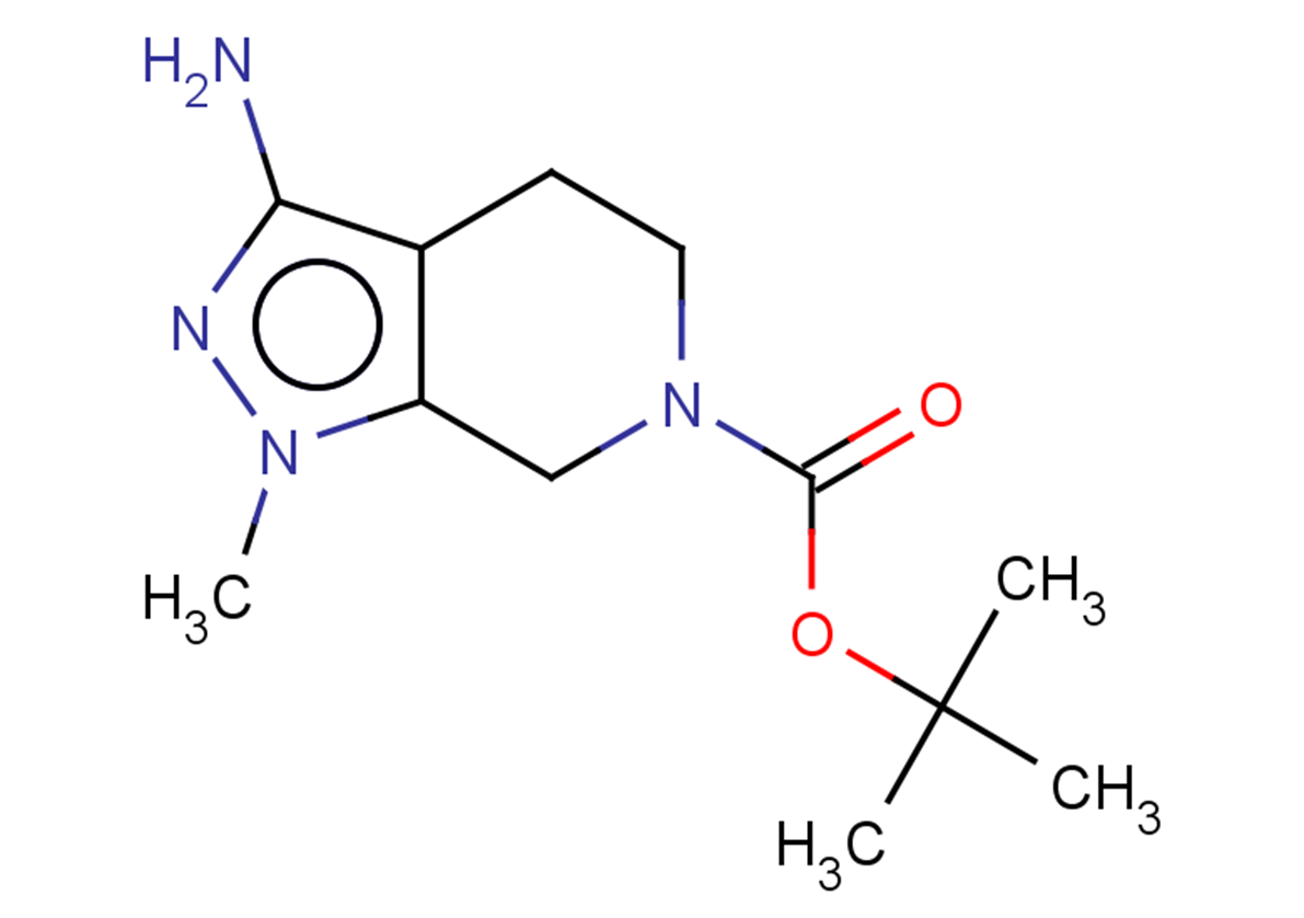 tert-butyl 3-amino-1-methyl-1H,4H,5H,6H,7H-pyrazolo[3,4-c]pyridine-6-carboxylate