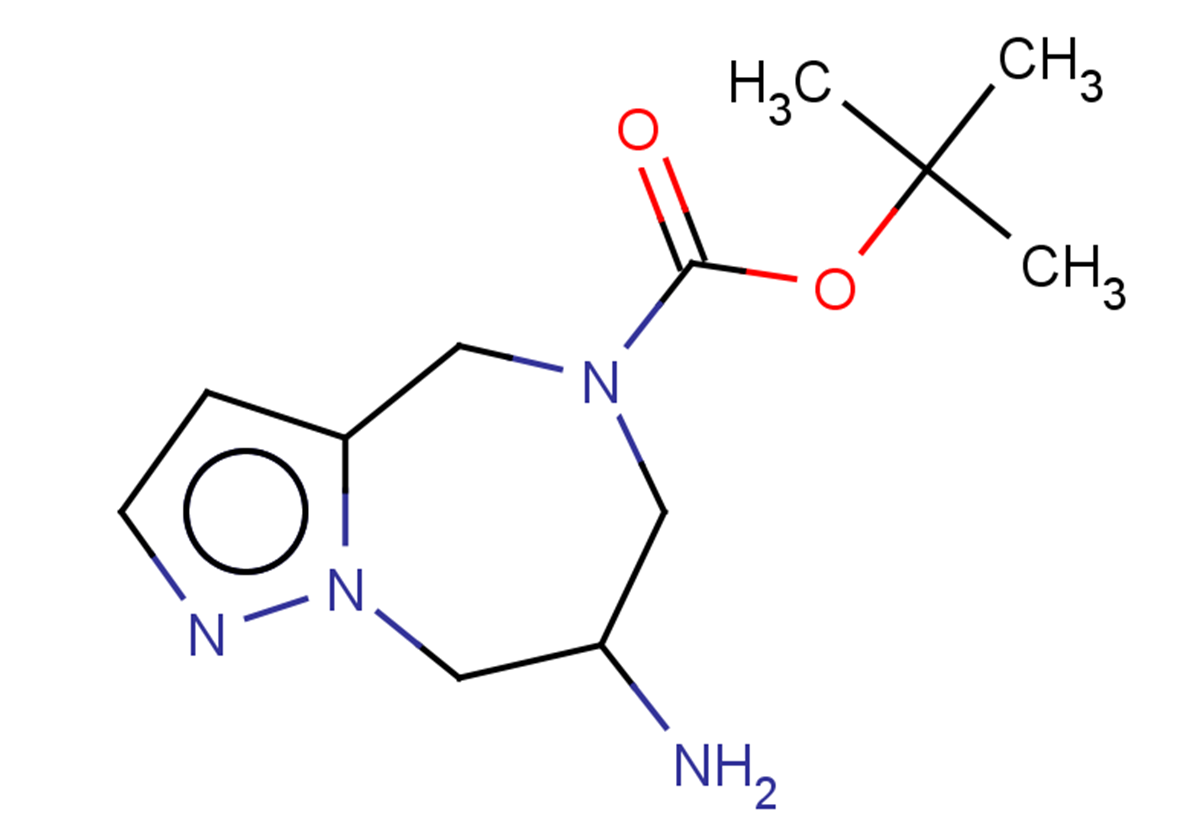 tert-butyl 7-amino-4H,5H,6H,7H,8H-pyrazolo[1,5-a][1,4]diazepine-5-carboxylate