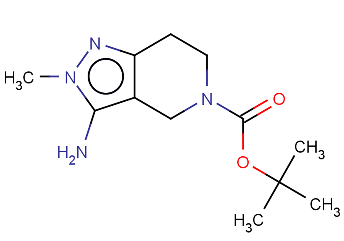 tert-butyl 3-amino-2-methyl-2H,4H,5H,6H,7H-pyrazolo[4,3-c]pyridine-5-carboxylate