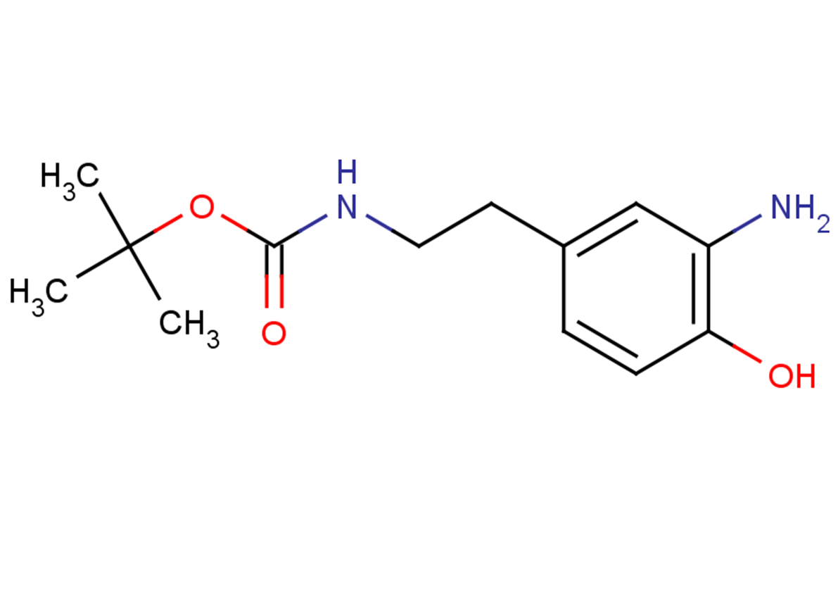 tert-butyl N-[2-(3-amino-4-hydroxyphenyl)ethyl]carbamate
