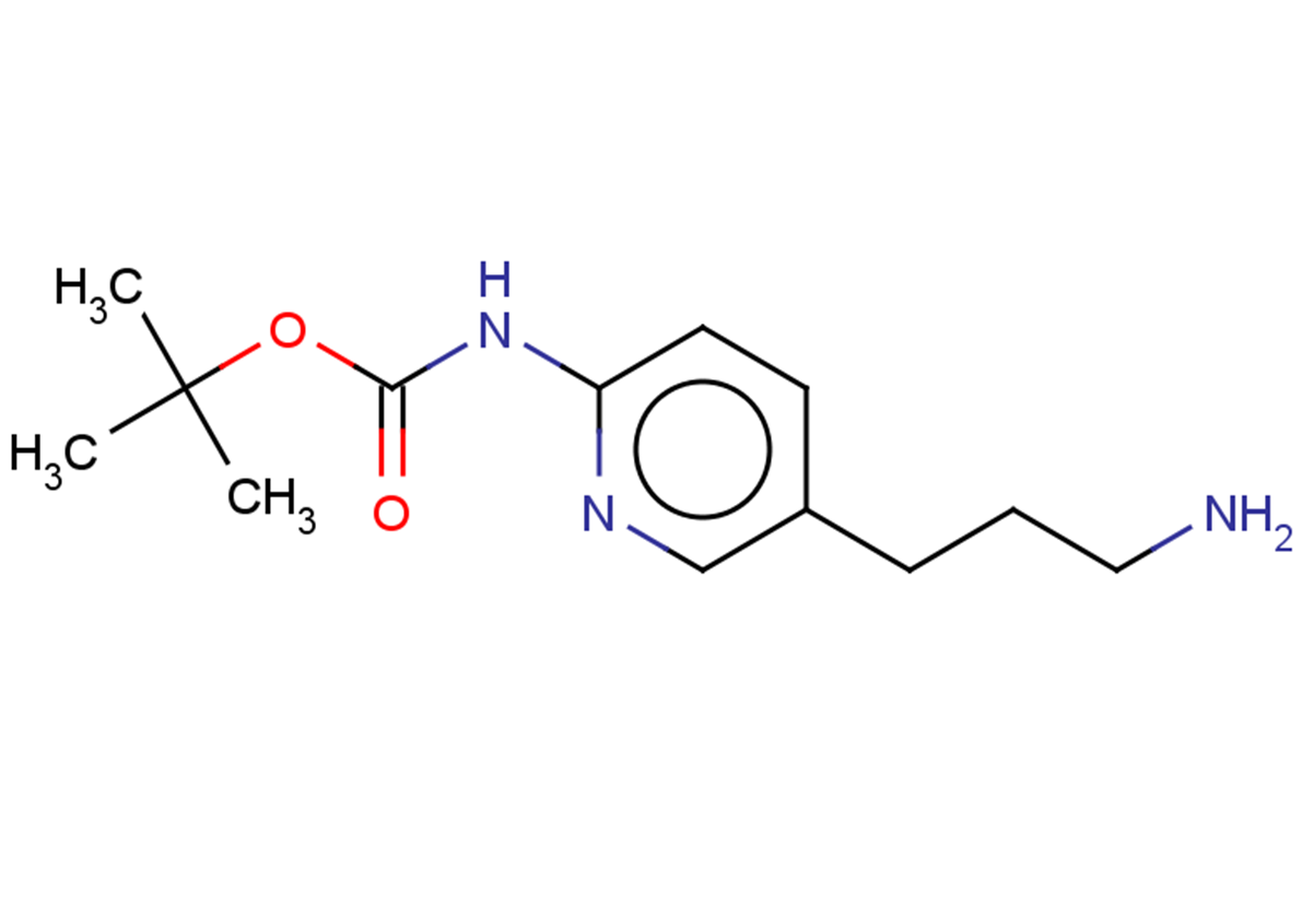 tert-butyl N-[5-(3-aminopropyl)pyridin-2-yl]carbamate