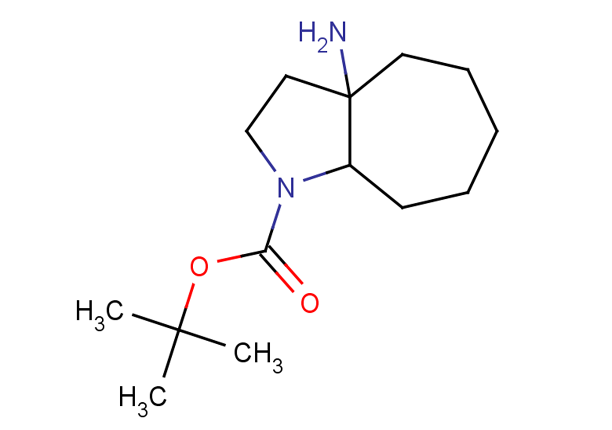 tert-butyl 3a-amino-decahydrocyclohepta[b]pyrrole-1-carboxylate