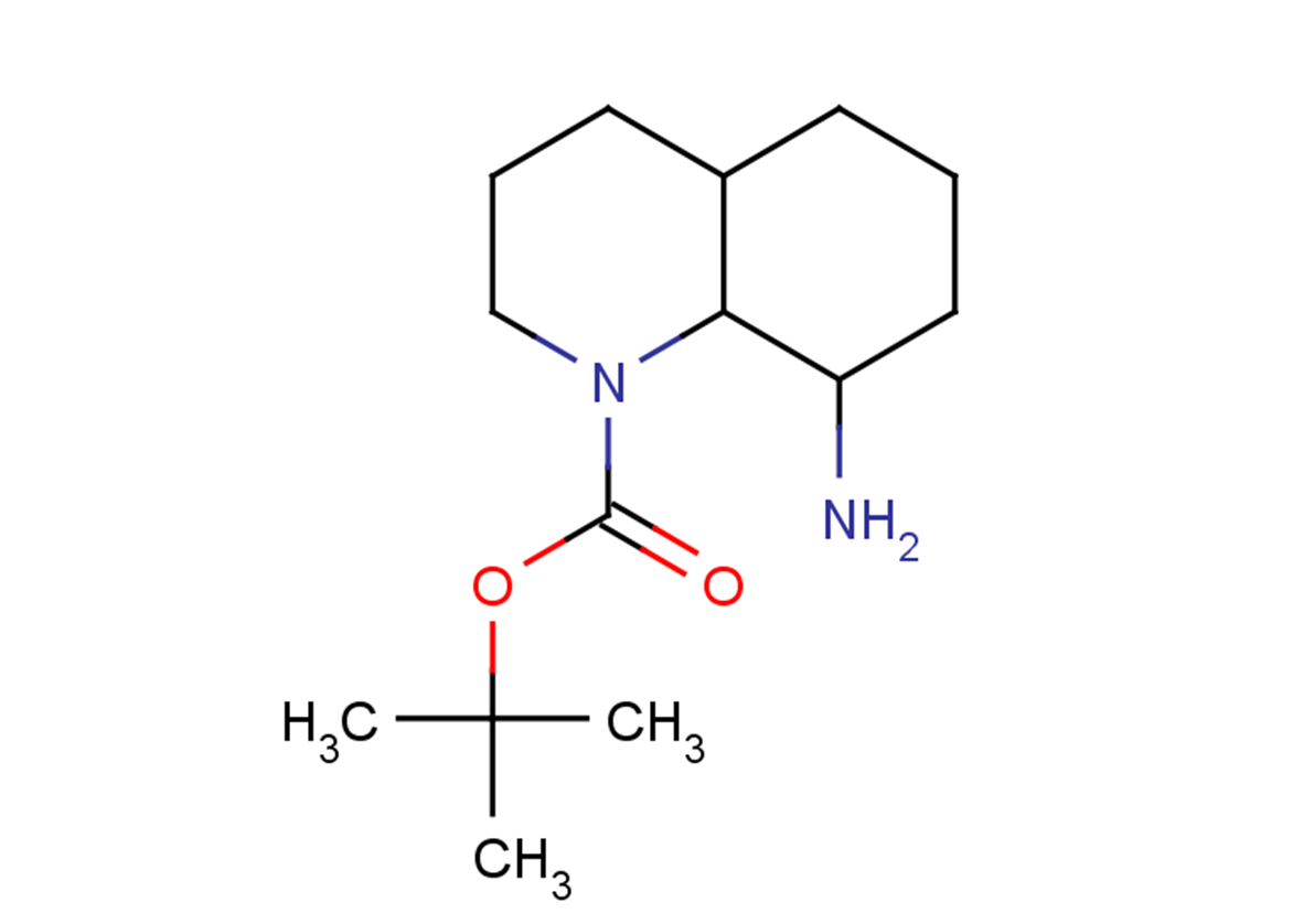 tert-butyl 8-amino-decahydroquinoline-1-carboxylate