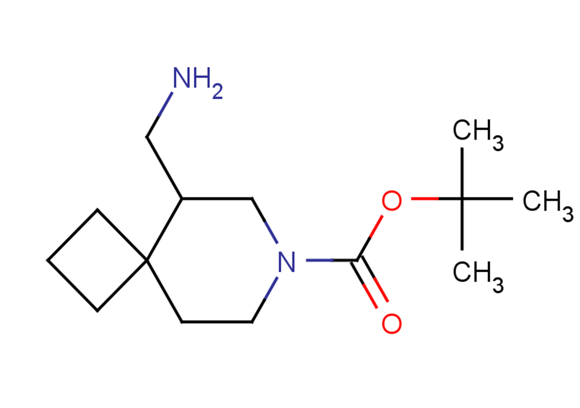 tert-butyl 5-(aminomethyl)-7-azaspiro[3.5]nonane-7-carboxylate