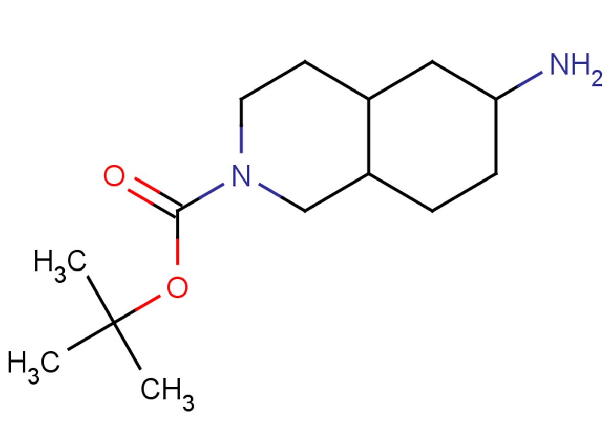 tert-butyl 6-amino-decahydroisoquinoline-2-carboxylate