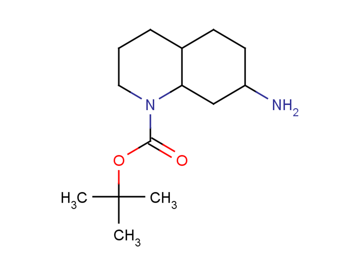 tert-butyl 7-amino-decahydroquinoline-1-carboxylate
