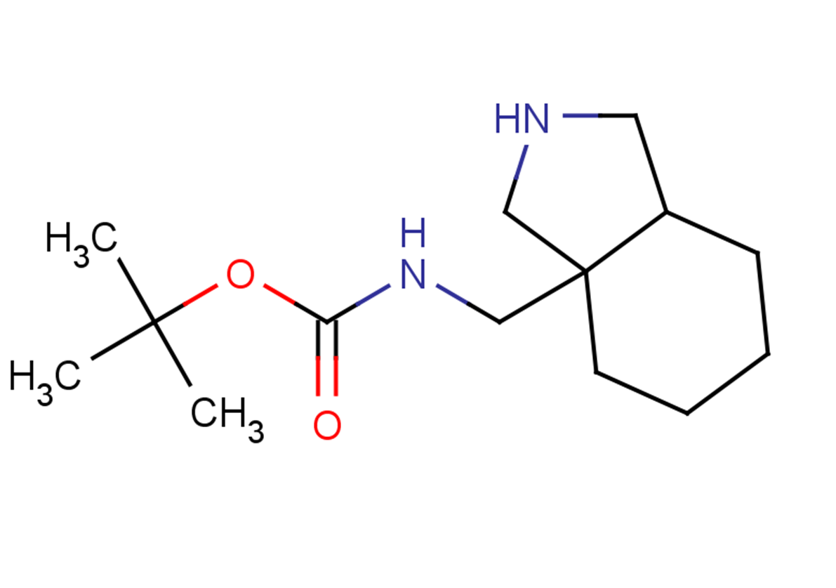 tert-butyl N-(octahydro-1H-isoindol-3a-ylmethyl)carbamate